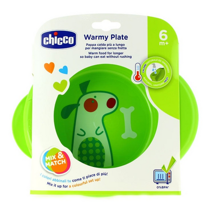 Chicco Plato Termo +6M Verde